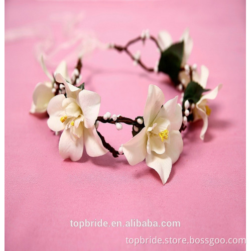 LW835 Flower Hair Clasp For Wedding